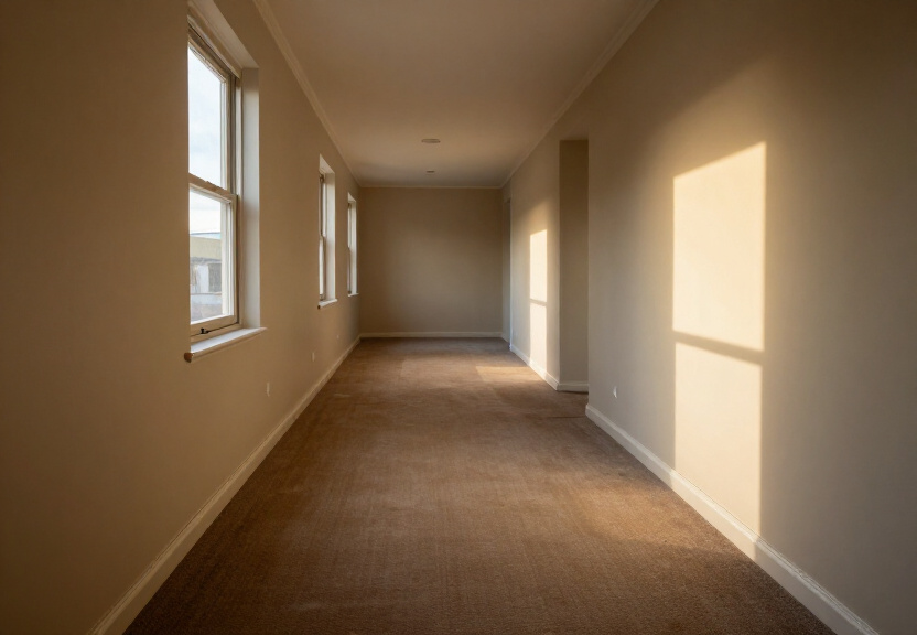 Restored living room in St Marys after flood restoration